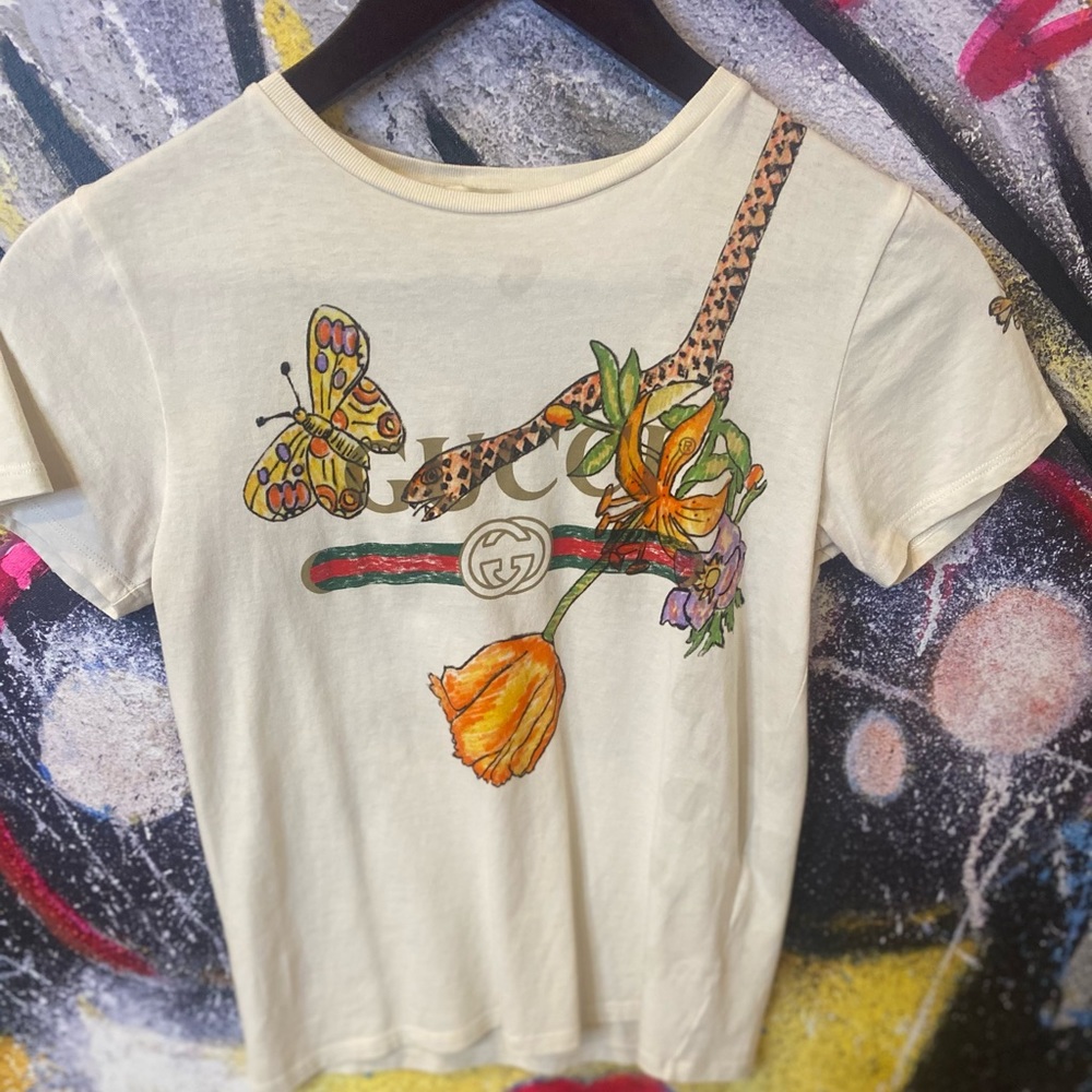 Gucci flower T-shirt